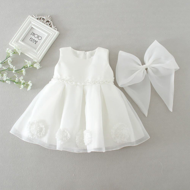 Robe de princesse pour bébé fille – Élégance et douceur pour les premières occasions