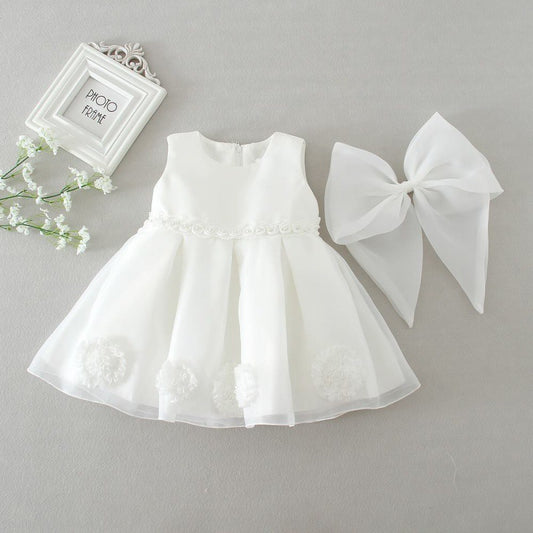 Robe de princesse pour bébé fille – Élégance et douceur pour les premières occasions