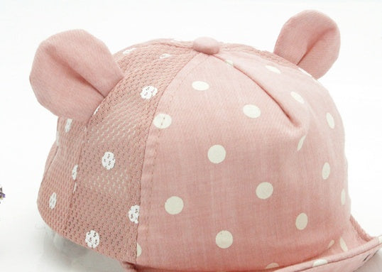 Chapeau de Soleil Été Bébé – Motifs Cartoon Amusants & Protection UV