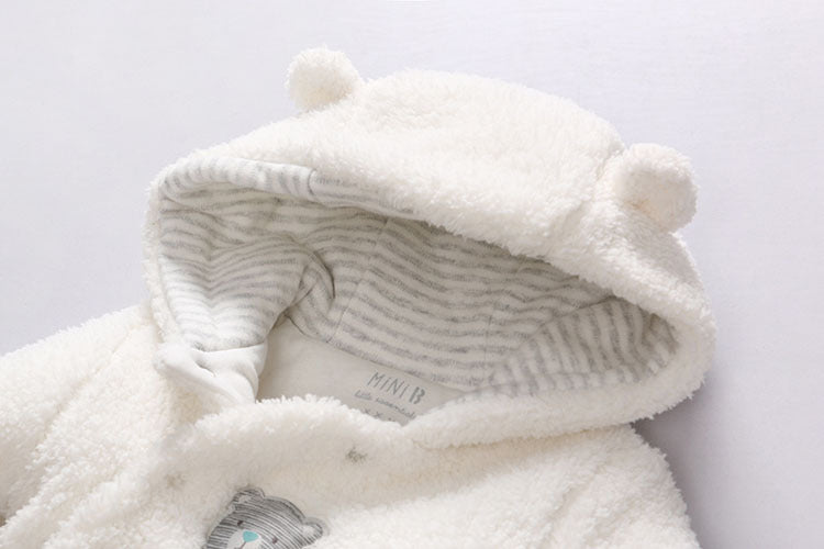 Combinaison d'hiver en coton pour bébé – Vêtement chaud et confortable