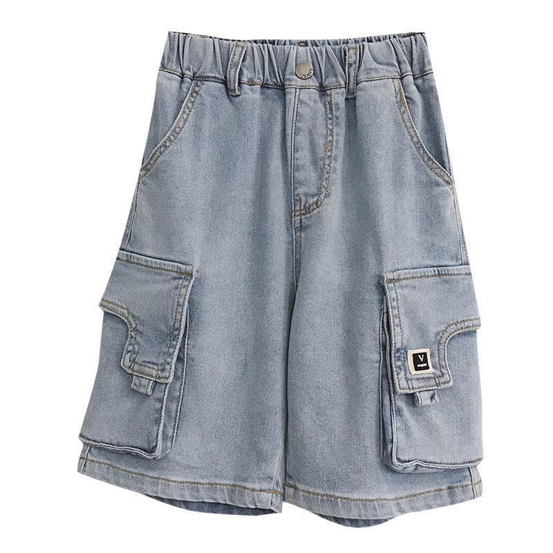 Short garçon style occidental léger pour l'été – Confort et tendance