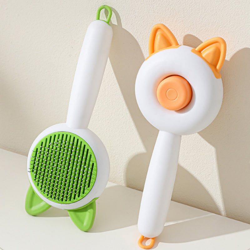Brosse Auto-Nettoyant pour Chiens et Chats