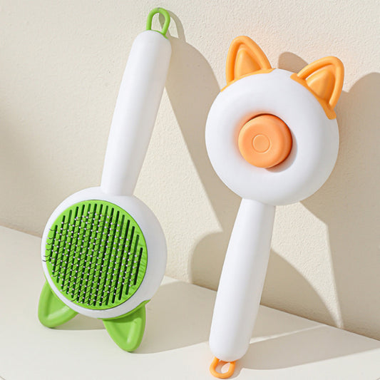 Brosse Auto-Nettoyant pour Chiens et Chats