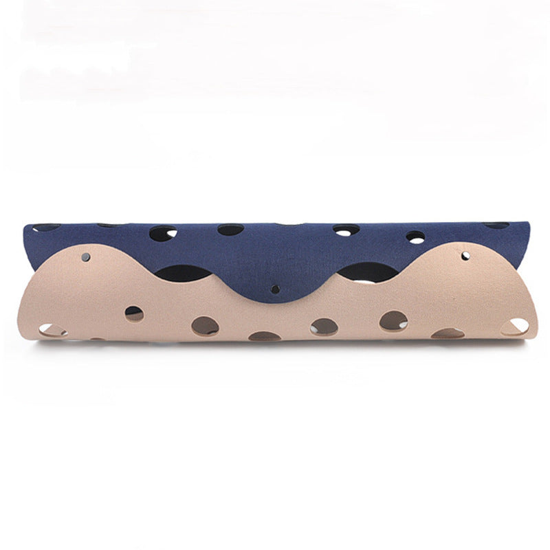 Tunnel de Jeu pour Chat en Feutre Modulable – Nid Déformable avec Pompons