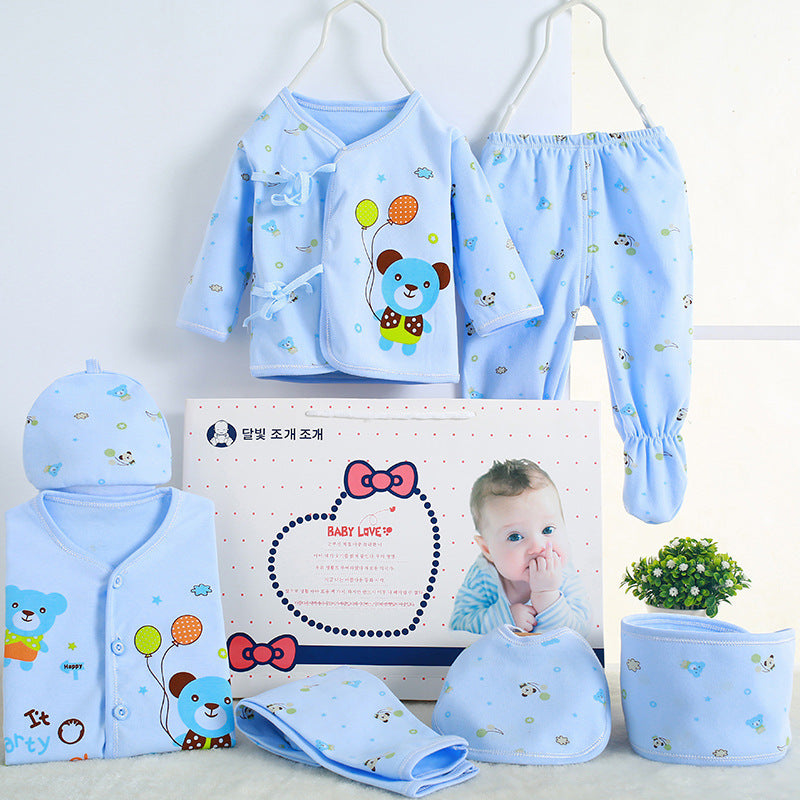 Set cadeau naissance 100 % coton – Coffret layette pour nouveau‑né