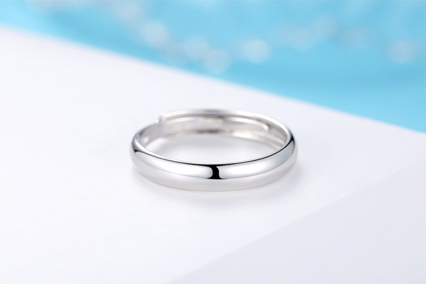 Bague Homme en Argent Massif – Design Simple et Brillant