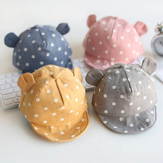 Chapeau de Soleil Été Bébé – Motifs Cartoon Amusants & Protection UV