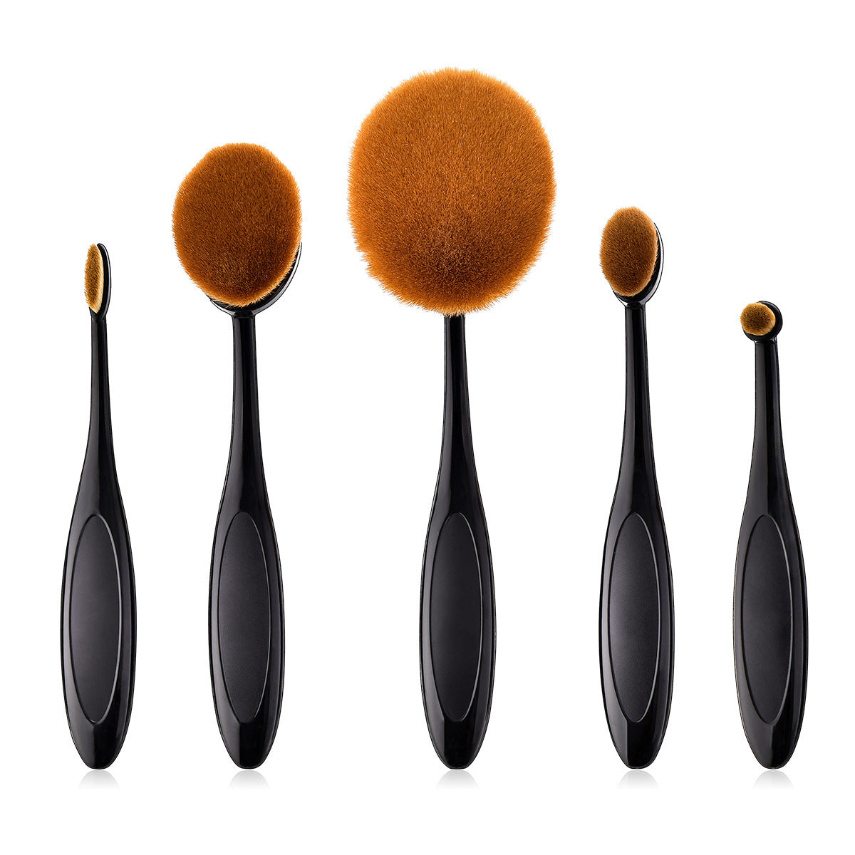 Set de 20 pinceaux de maquillage – Professionnel, synthétique, avec étui de rangement