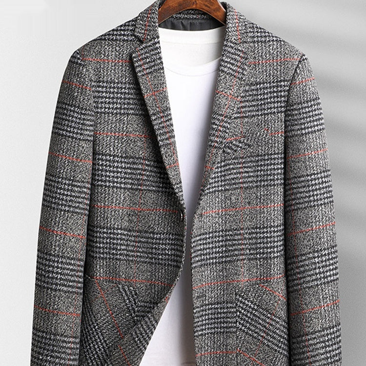 Costume homme haut de gamme – Style élégant automne-hiver pour homme mature