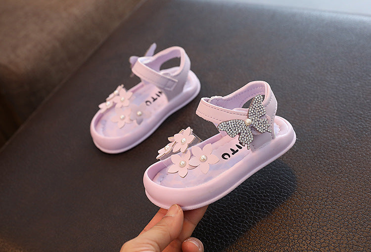 Chaussures de princesse pour enfants – Semelle souple et antidérapante – Confort et style