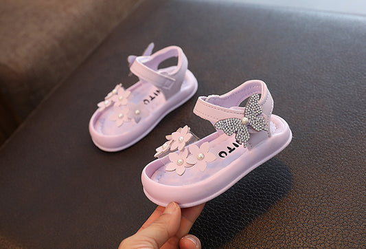 Chaussures de princesse pour enfants – Semelle souple et antidérapante – Confort et style