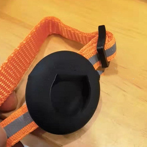 🐾 Collier Réfléchissant avec Support AirTag et Clochette – Anti‑perte pour Chats & Chiens