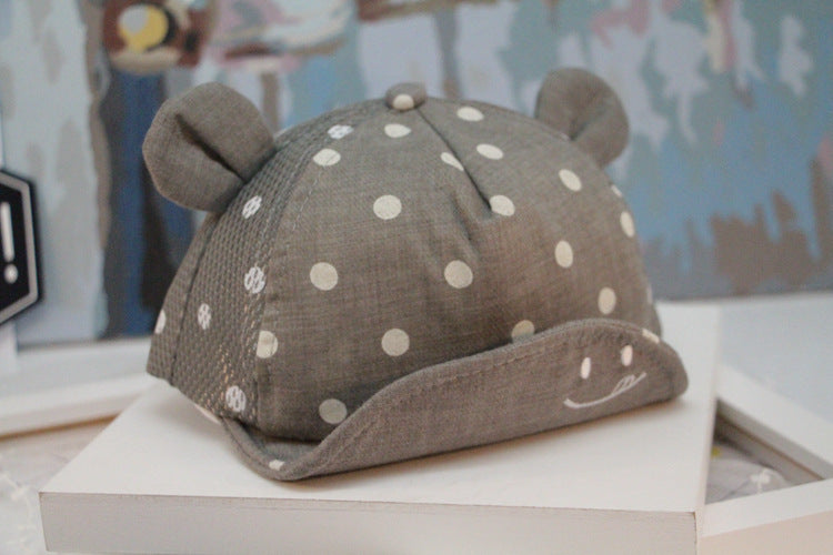 Chapeau de Soleil Été Bébé – Motifs Cartoon Amusants & Protection UV