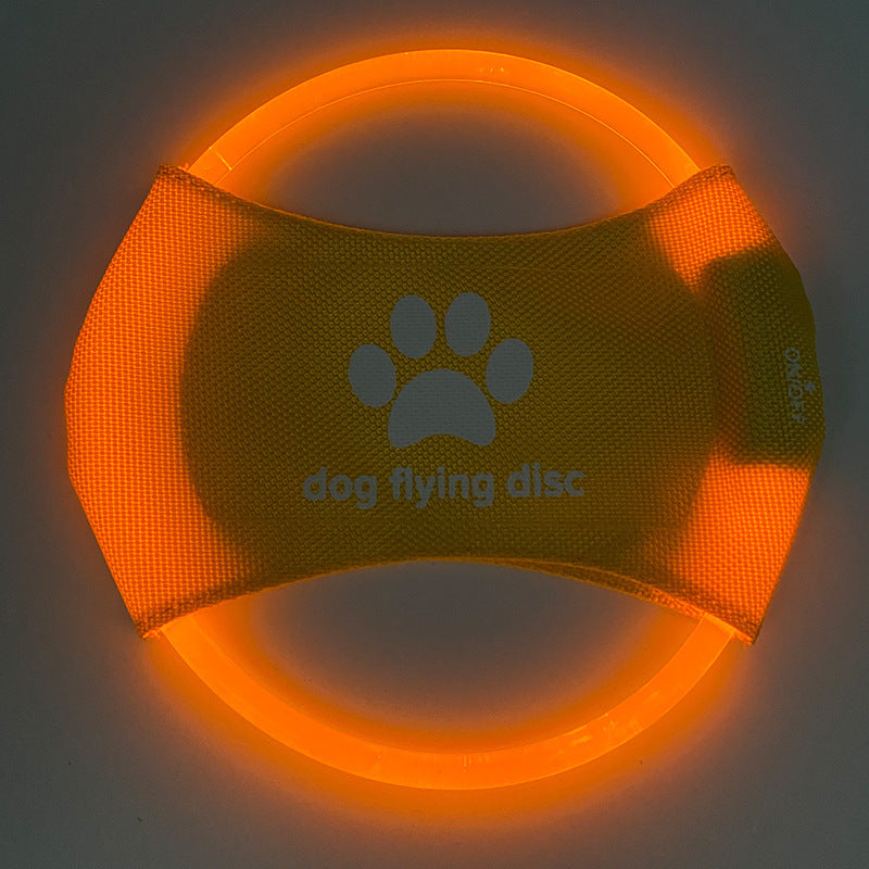 Disque Volant Lumineux pour Chien – Jouet Interactif LED pour Jeux Nocturnes
