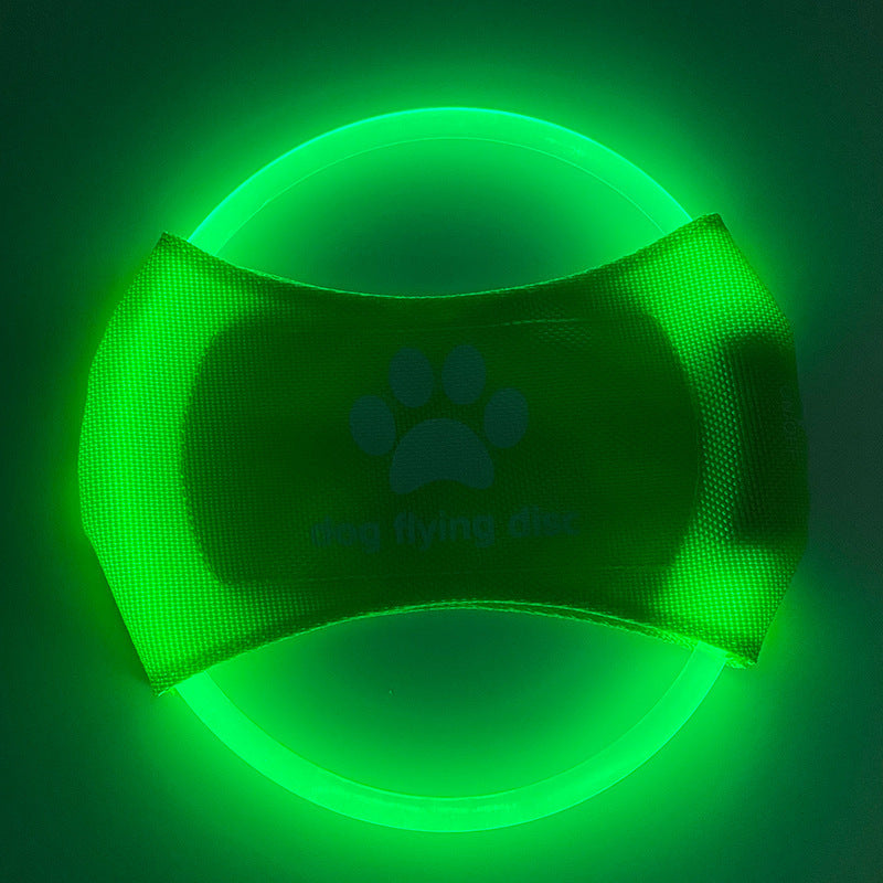Disque Volant Lumineux pour Chien – Jouet Interactif LED pour Jeux Nocturnes