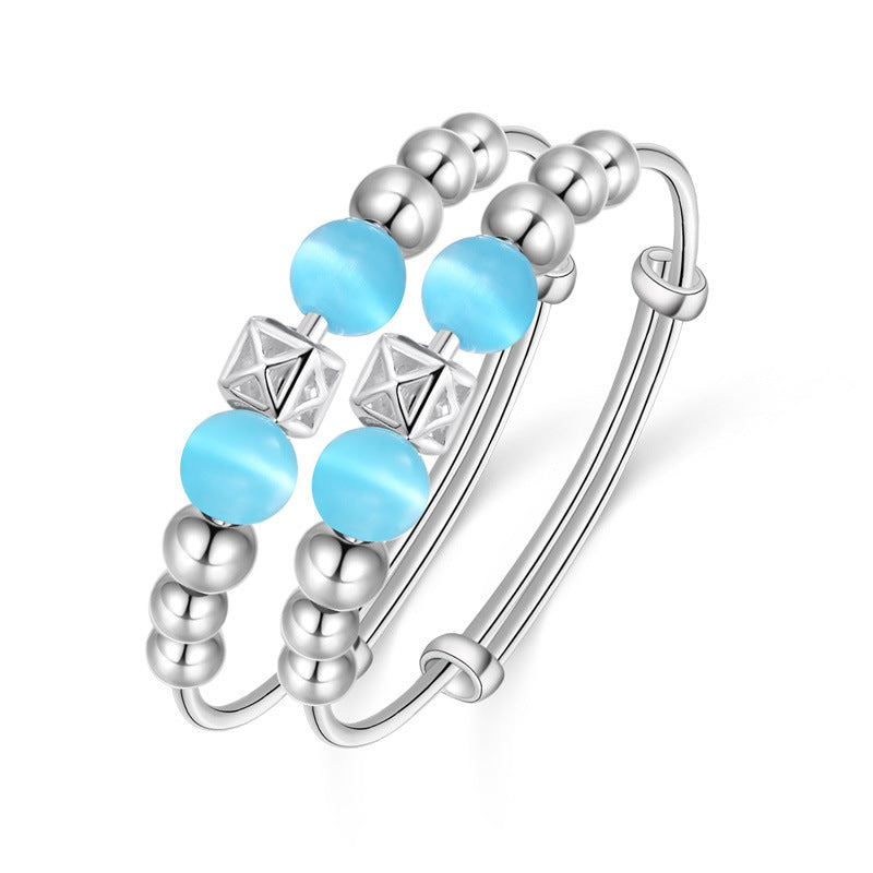 Bracelet en Argent pour Enfant – Motif Lune