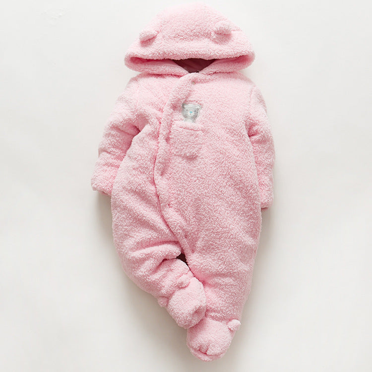 Combinaison d'hiver en coton pour bébé – Vêtement chaud et confortable