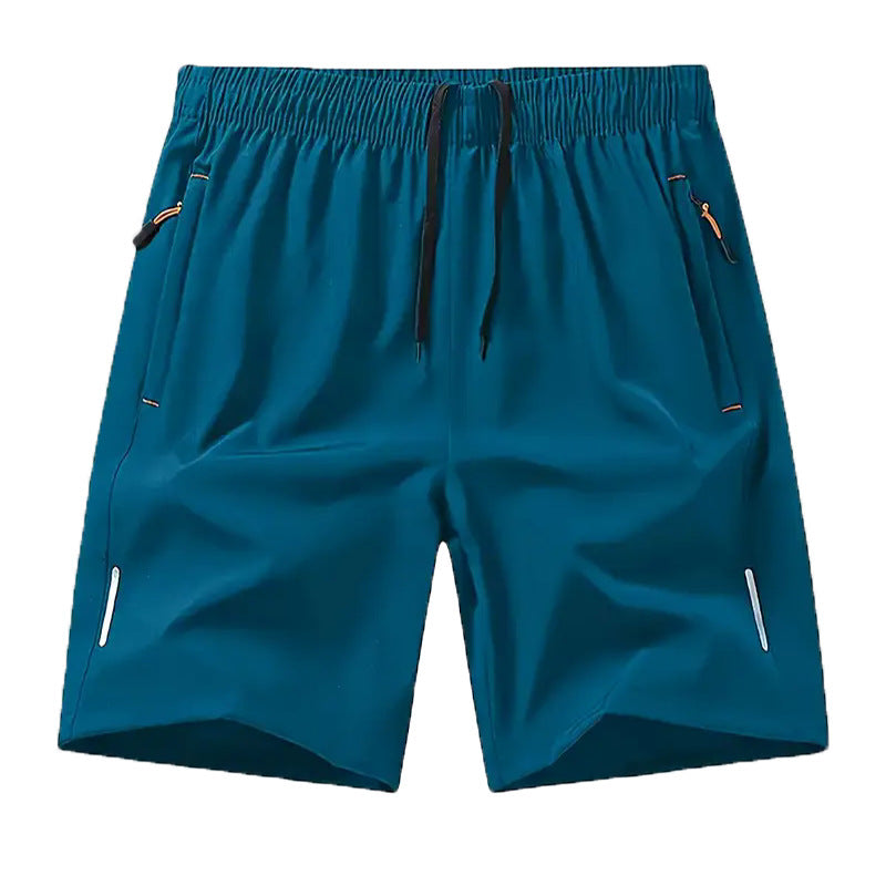 Shorts de sport homme en tissu ice-silk – Séchage rapide et ultra confortable