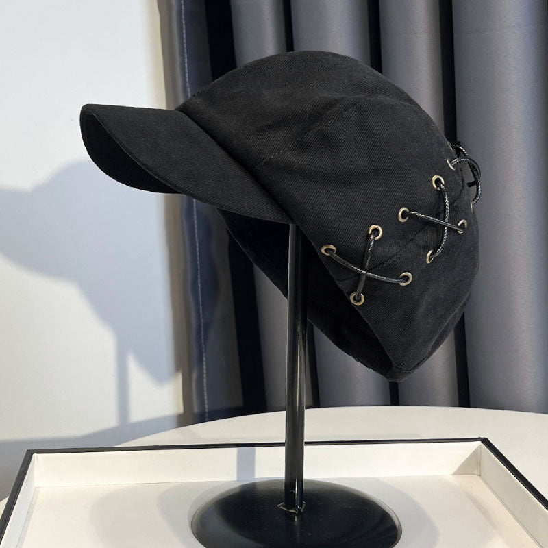 Casquette gavroche unisexe – petit panneau casual