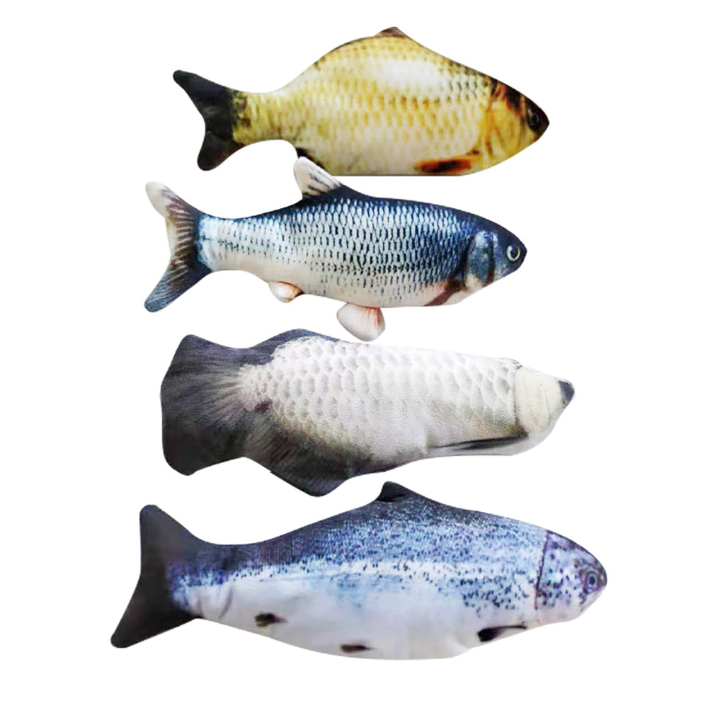 Jouet Poisson Électrique Sautillant – Version sans Catnip