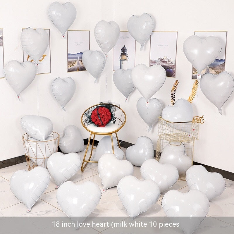 Ballon en Aluminium en Forme de Cœur 520 – Décoration de Mariage et Anniversaire