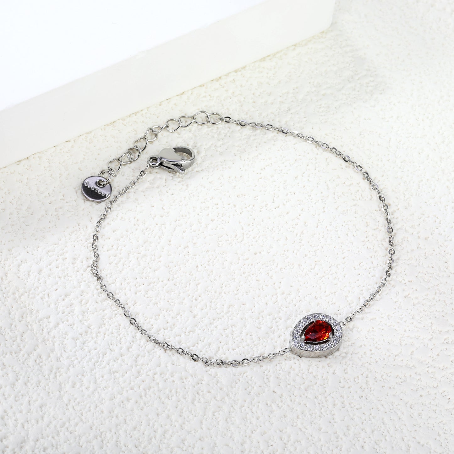 Bracelet rond en acier inoxydable – style européen et américain