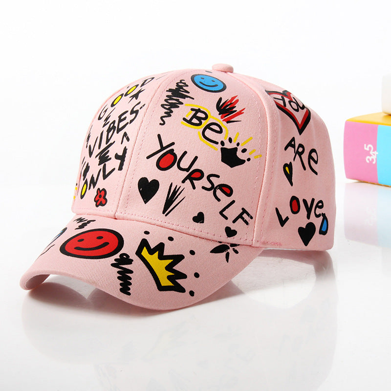 Casquette Enfant Style Graffiti – Design Urbain, Ajustable et Confortable