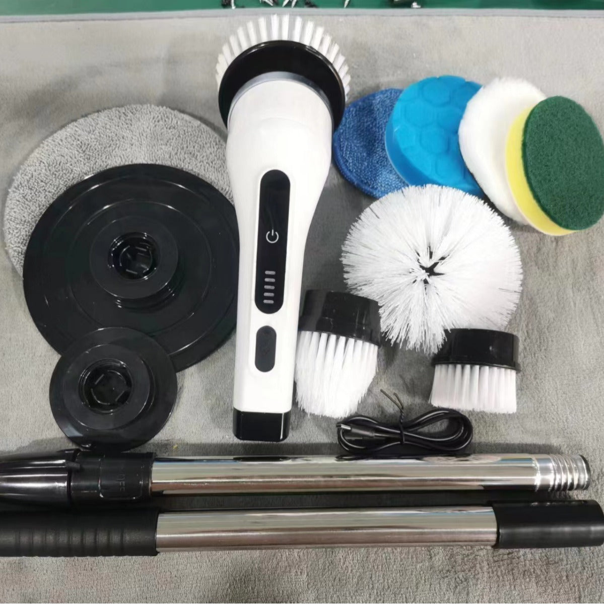 Brosse de Nettoyage Électrique Étanche – Rechargeable, Multifonction et Puissante