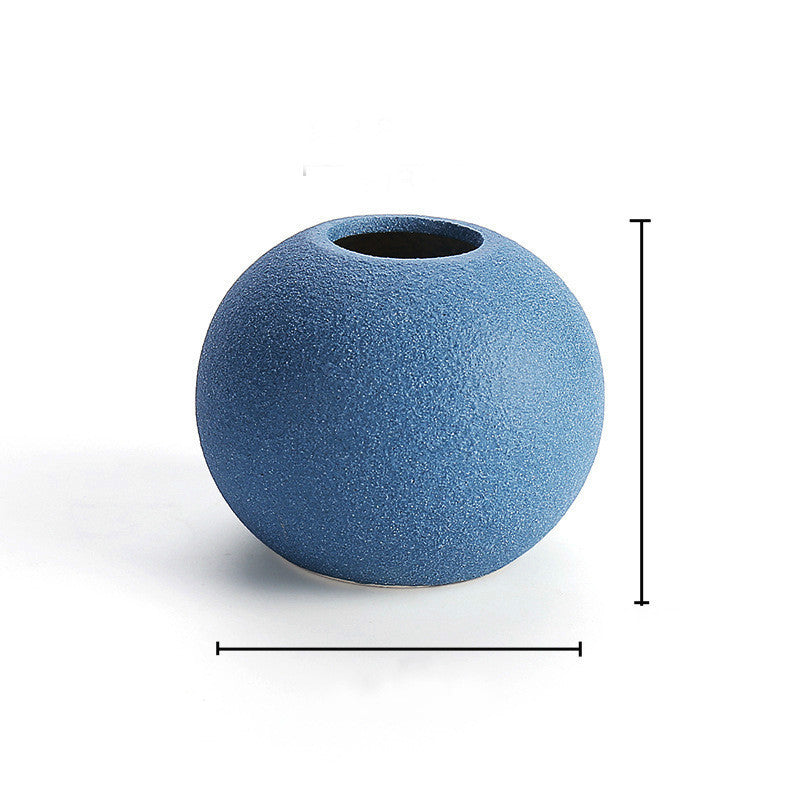 Vase déco nordique en céramique – Ornement intérieur élégant