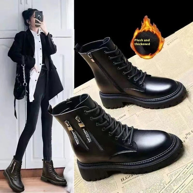 Bottes Martin femmes – talon mode & robustesse