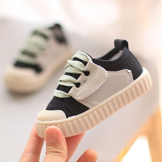Chaussures toile pour enfants – Printemps / automne, respirantes et souples