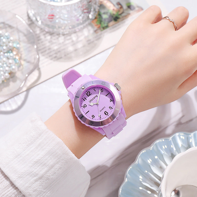 Montre en Gel Colorée pour Collégiens et Élèves de Primaire – Style Tendance et Confort
