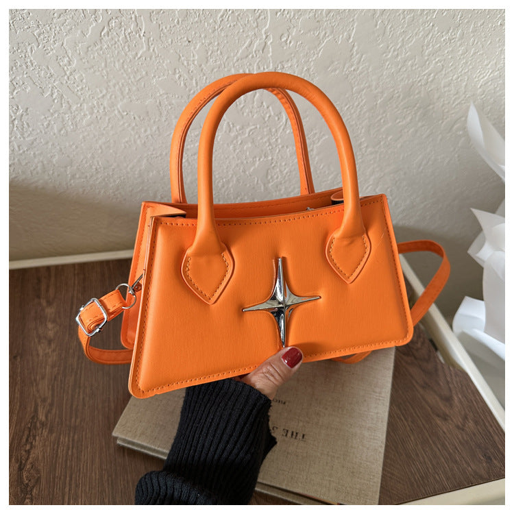 Sac carré automnal style western à bandoulière