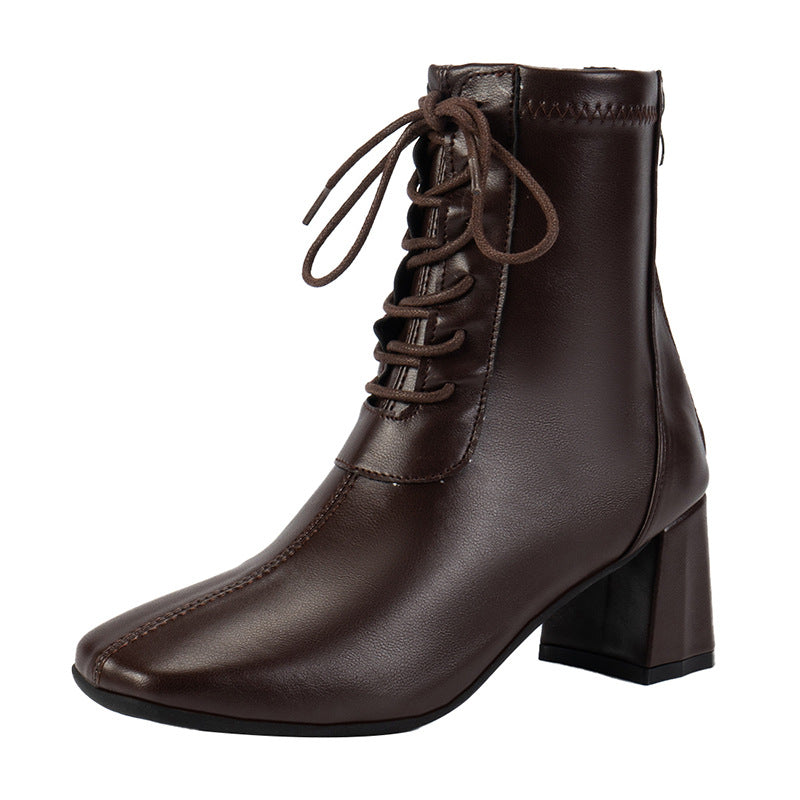 Nouvelles bottines style Martin casual femme