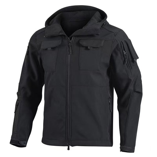 Veste softshell homme imperméable et coupe-vent – Doublure polaire chaude