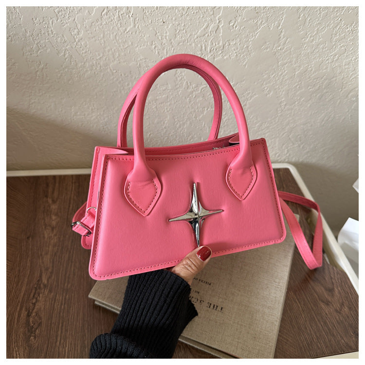 Sac carré automnal style western à bandoulière