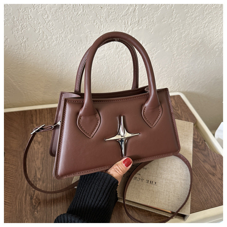 Sac carré automnal style western à bandoulière