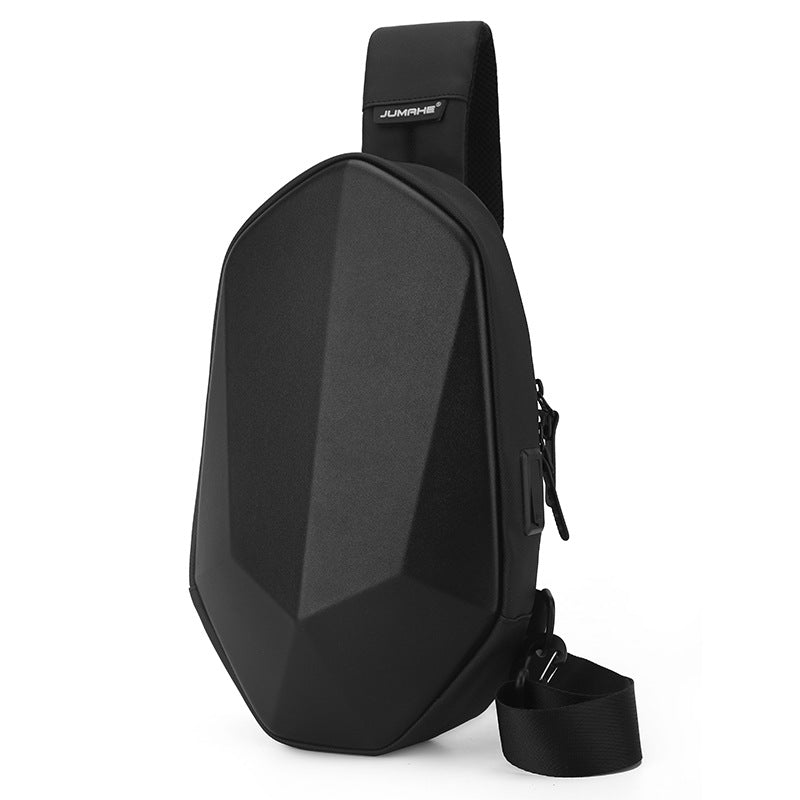 Sac bandoulière sport homme – Sac de poitrine compact pour voyage et plein air