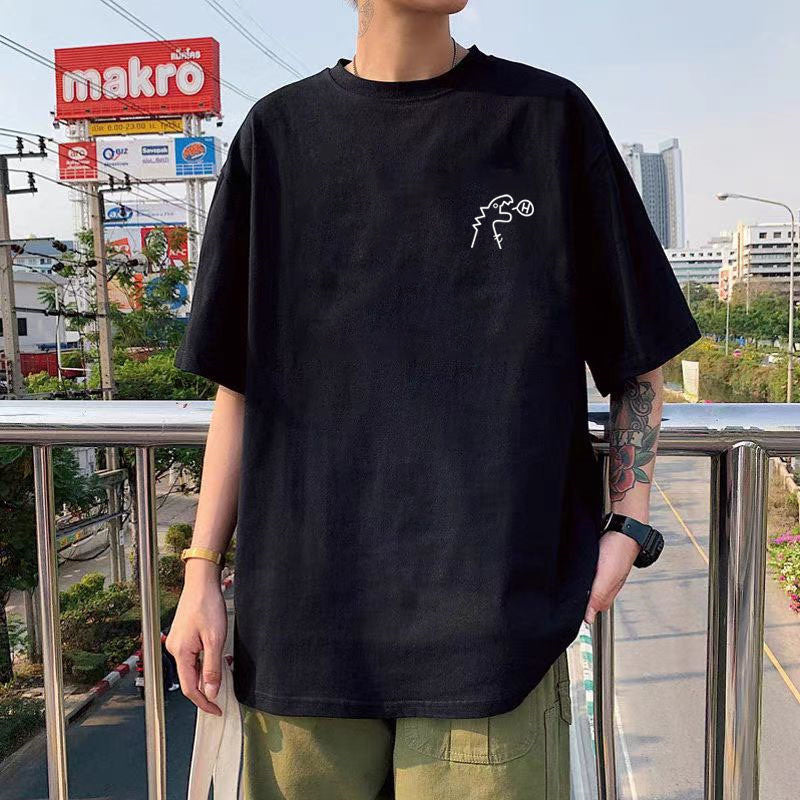 T‑shirt Grande Taille Homme – Coton Imprimé, Confort et Style Décontracté