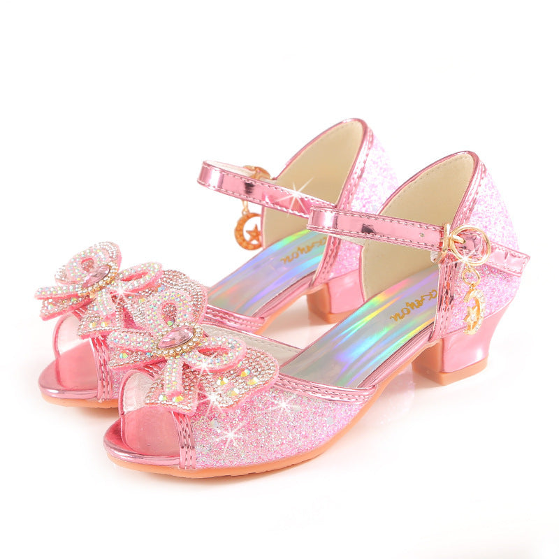 Chaussures de princesse à talons pour enfants – Élégantes et festives