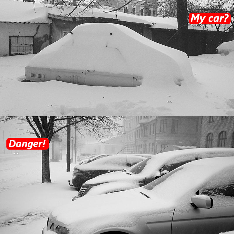 Pelle chauffante de déneigement pour voiture – Compacte & résistante