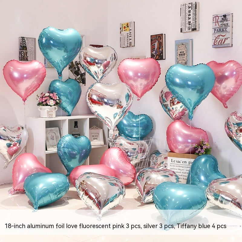 Ballon en Aluminium en Forme de Cœur 520 – Décoration de Mariage et Anniversaire