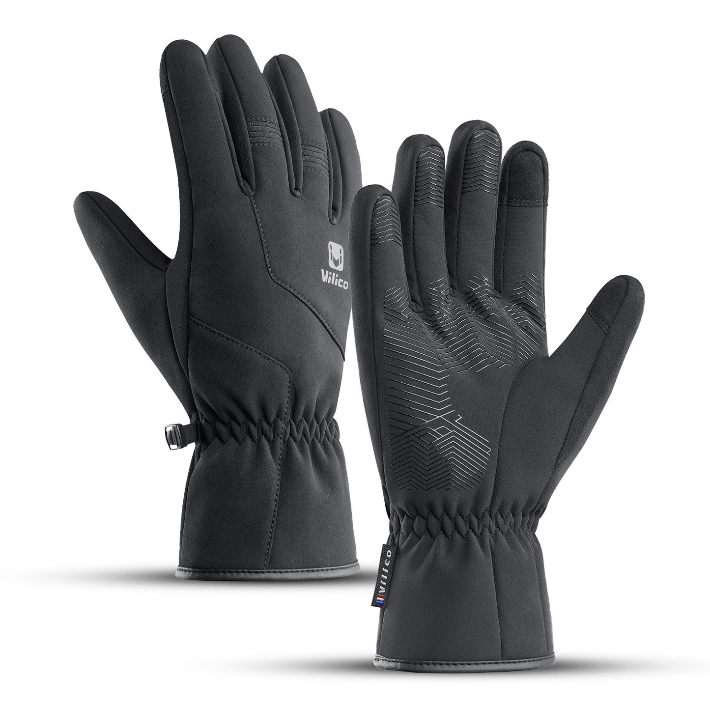 Gants d'hiver imperméables et coupe-vent pour homme – Tactiles et chauds