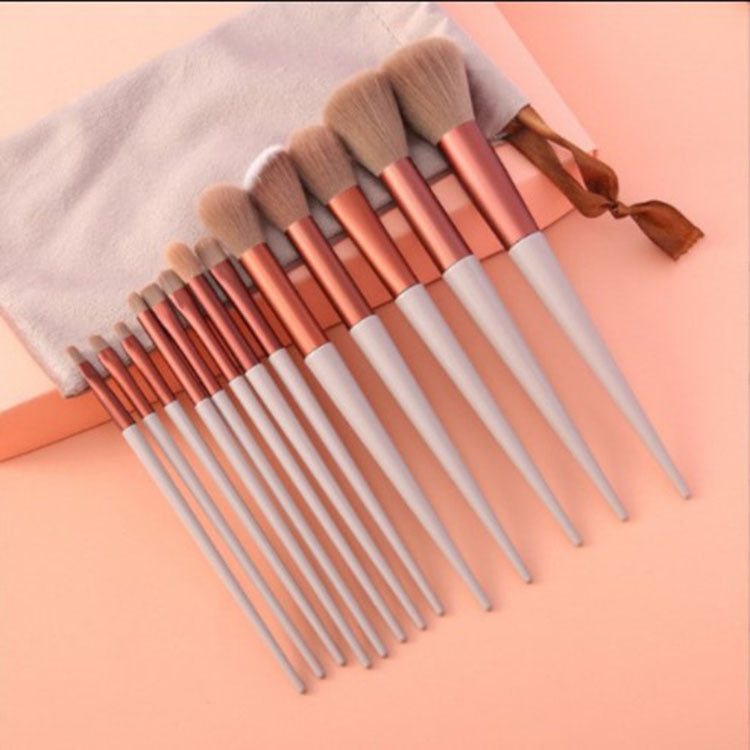 Set de 13 pinceaux de maquillage