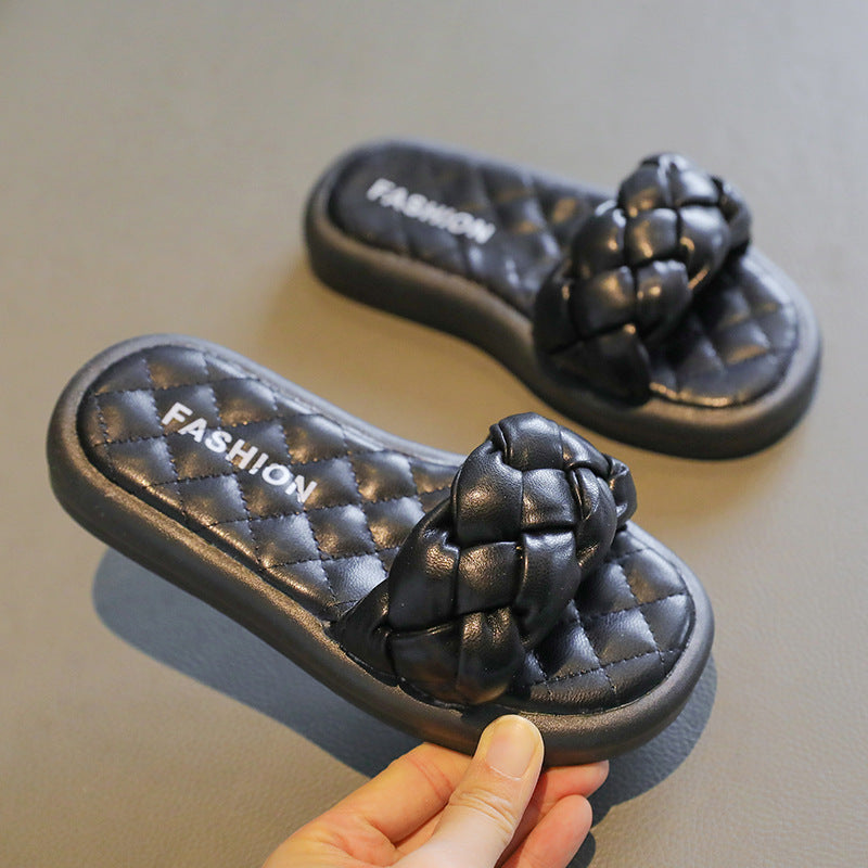 Chaussures tissées décontractées pour enfants – Respirantes, antidérapantes & confortables