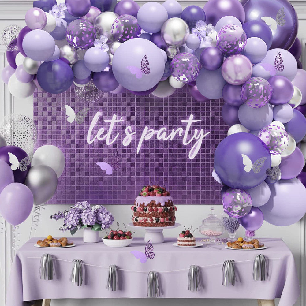 Kit de Décoration de Fête avec Ballons – 145 Pièces