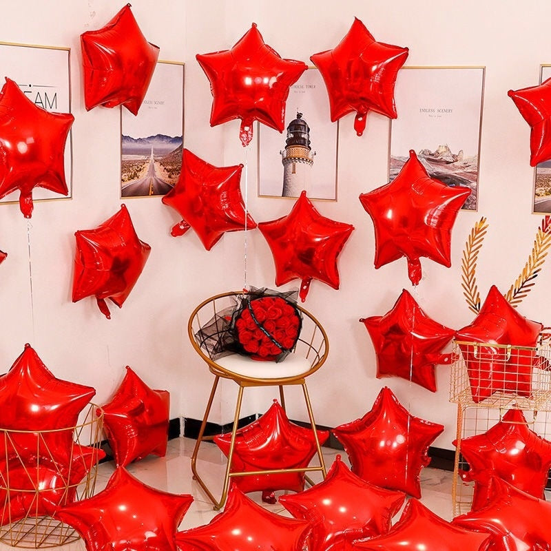 Ballon en Aluminium en Forme de Cœur 520 – Décoration de Mariage et Anniversaire