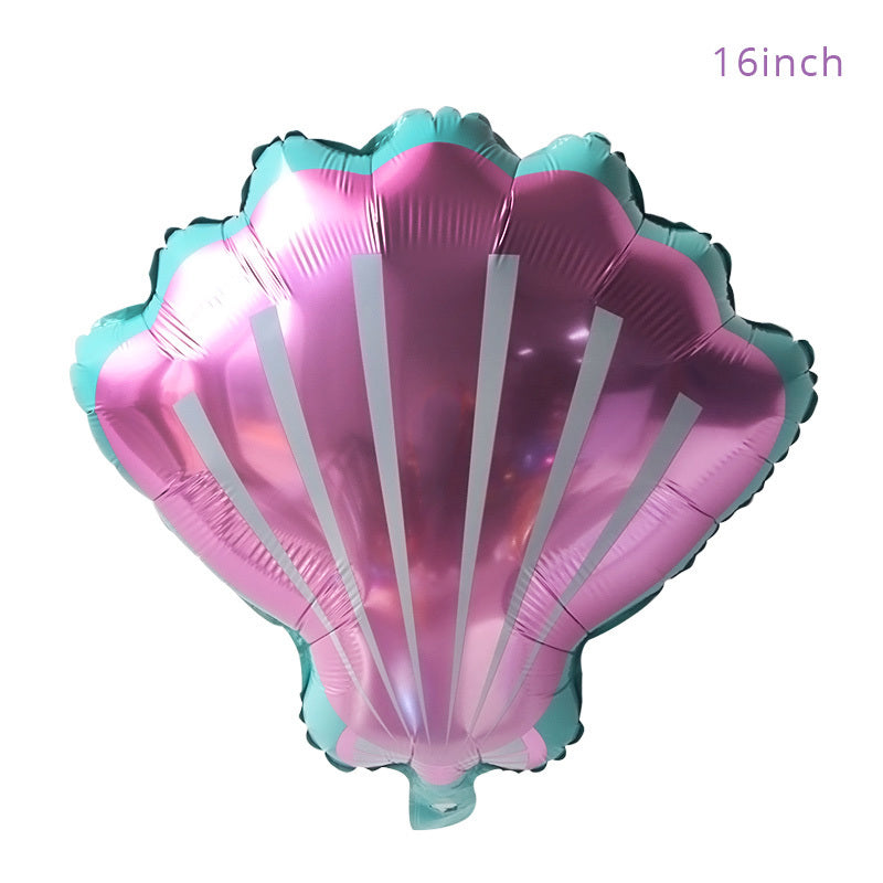 Kit Ballons Thème Sirène – Coquillages et Nageoire