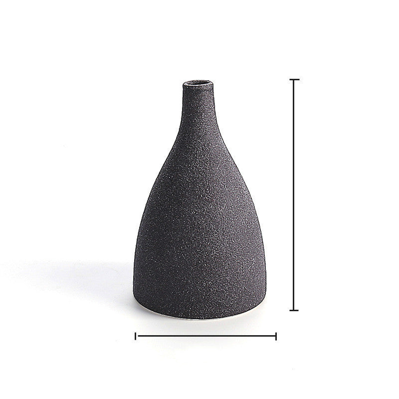 Vase déco nordique en céramique – Ornement intérieur élégant