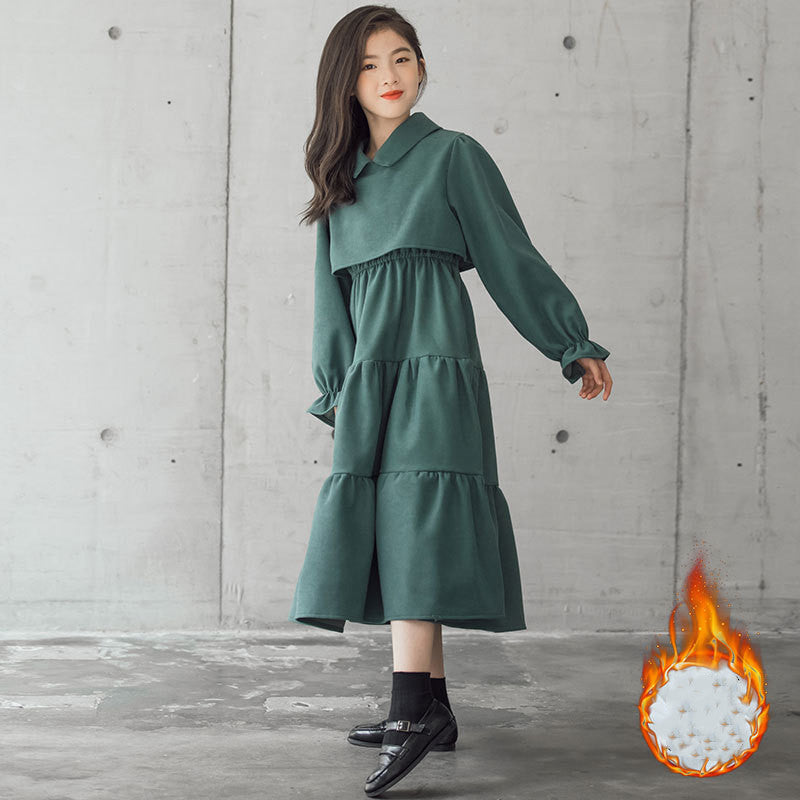 Jupe en velours côtelé pour enfant – Élégance et chaleur pour l'automne-hiver